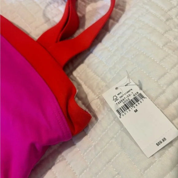 NWT GAP Pink and Red Skort Swimwear - Picture 2 of 5